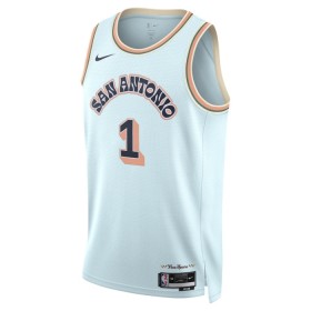 Dres San Antonio Spurs Victor Wembanyama Nike 2024-25 City Edition Plava Swingman